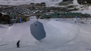 Halfpipe at Perisher