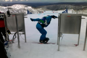 Snowboading at Mt Hotham